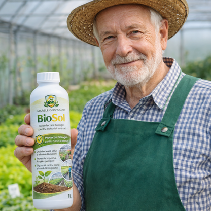 BioSol – Dezinfectant Biologic pentru Sol și Culturi