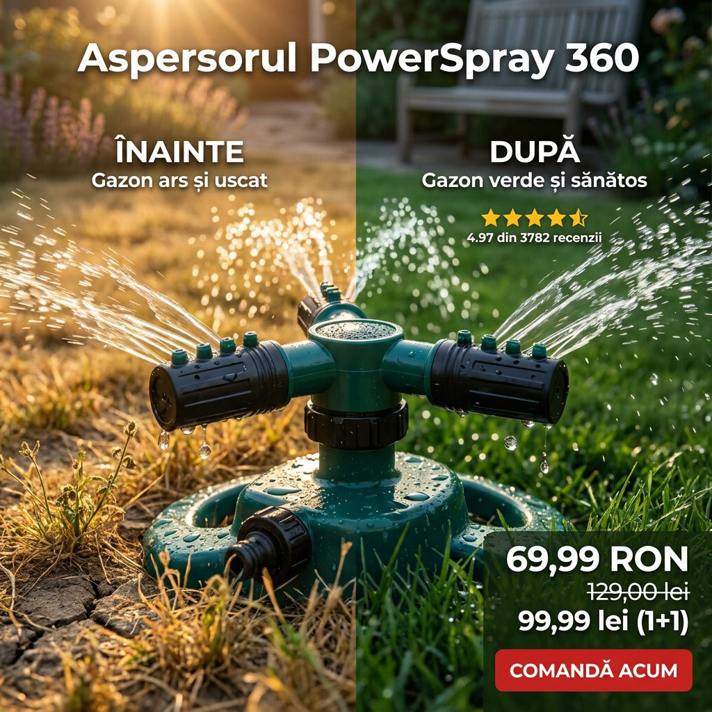 Aspersorul PowerSpray 360