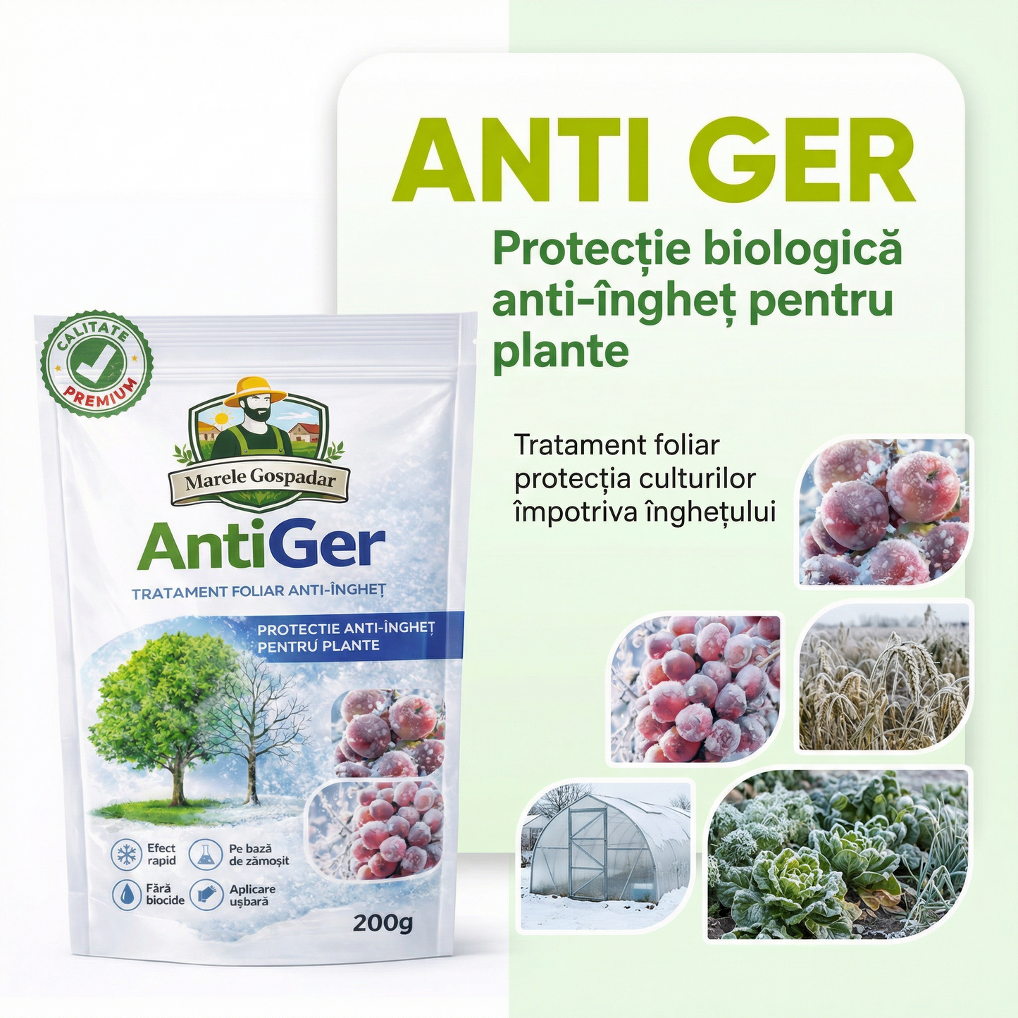 AntiGer – Scutul Plantelor Împotriva Înghețului