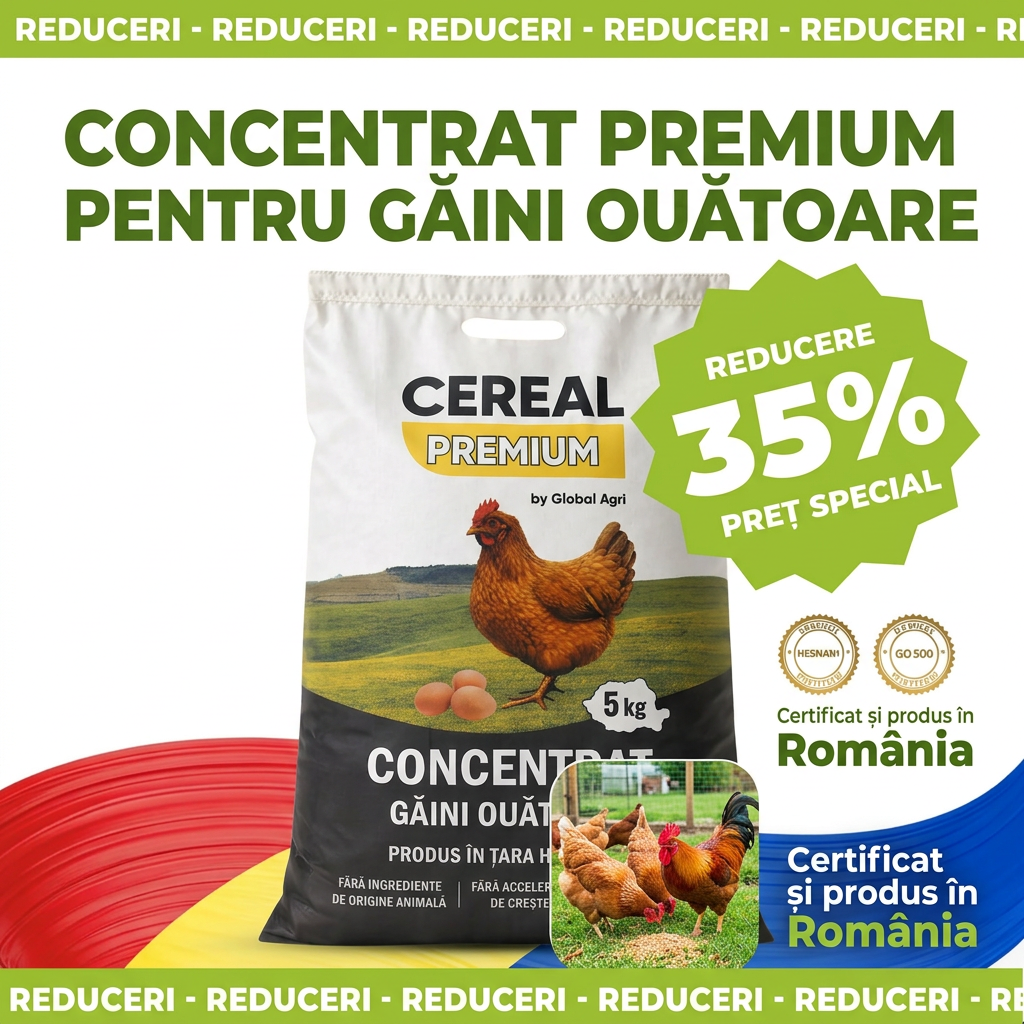 Concentrat premium pentru gaini ouatoare