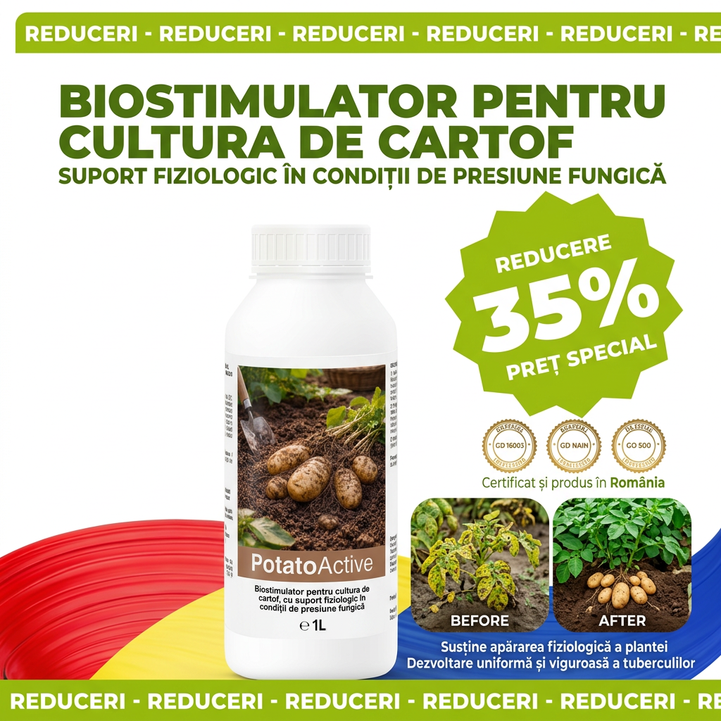 POTATOACTIVE - Biostimulator pentru cultura de cartofi