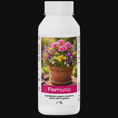 Îngrășământ pentru Plante cu Flori (Interior & Exterior), Înflorire Intensă | FlorHumic